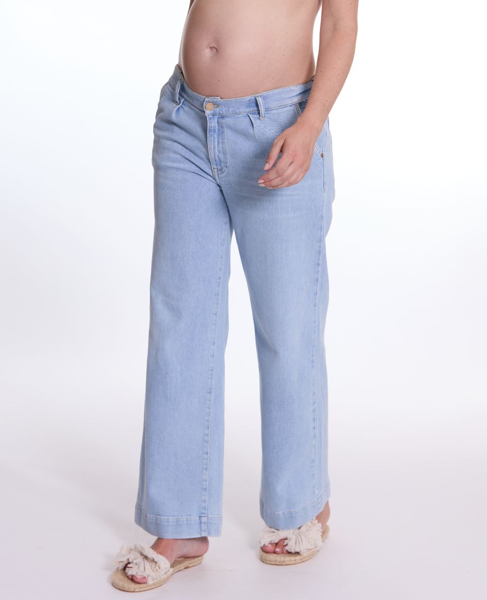 cache-c-ur-kelly-jean-de-grossesse-wide-leg-light-blue image 2