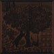 petrusse-olivier-laine-100-carr-laine-100x100-cm-chocolat-fonc image 2