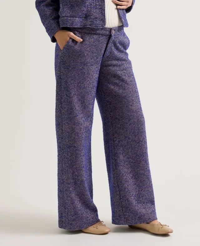 cache-c-ur-pantalon-large-de-maternit-kate-bleu image 1