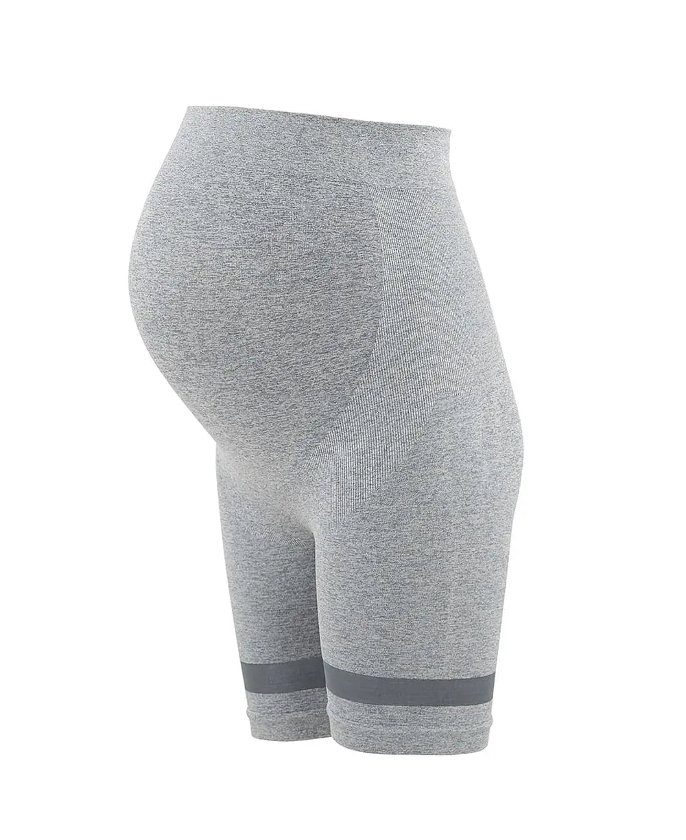 cache-c-ur-woma-cycliste-de-sport-et-de-grossesse-gris image 1