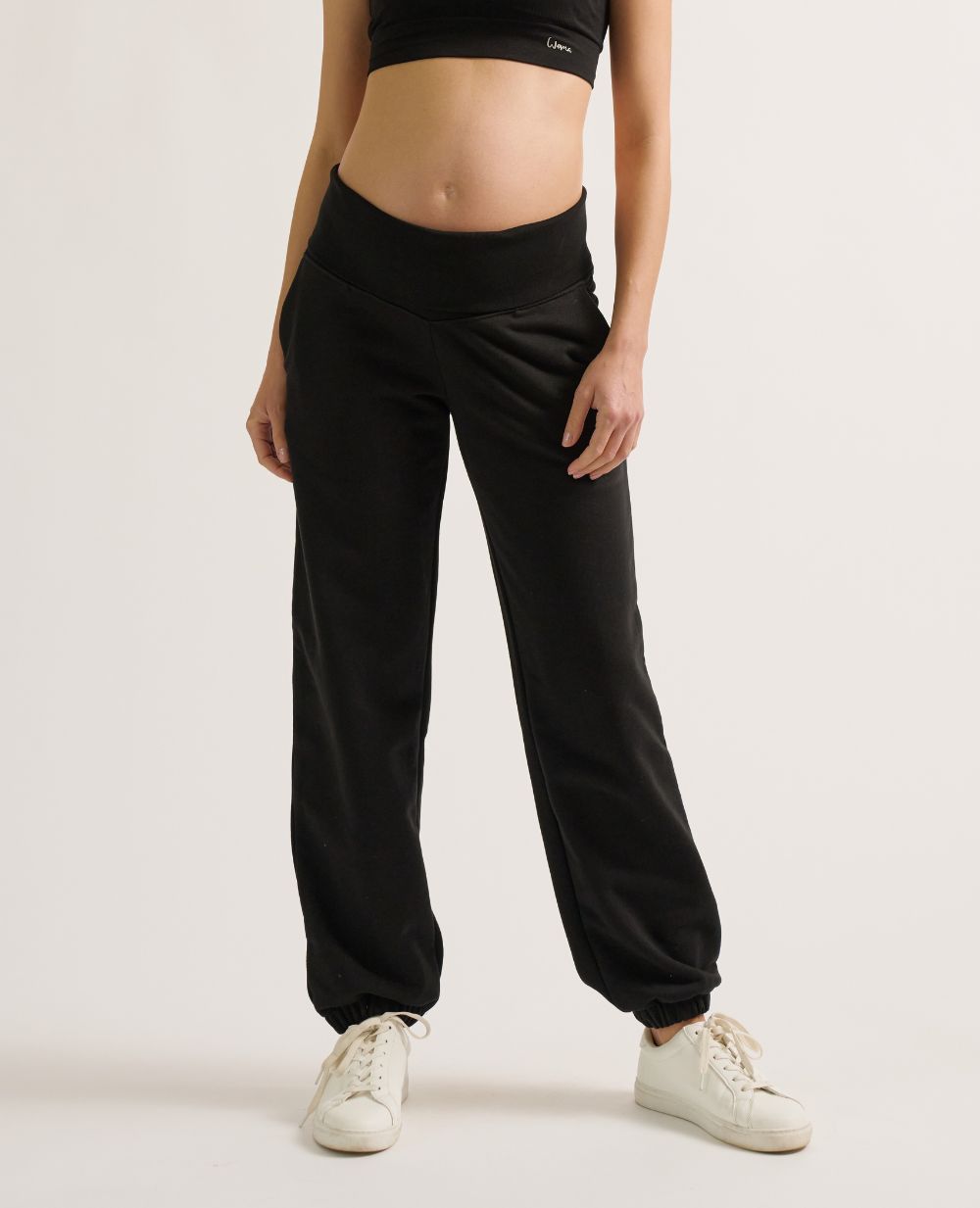 cache-c-ur-jogger-de-sport-et-de-grossesse-woma-noir image 2