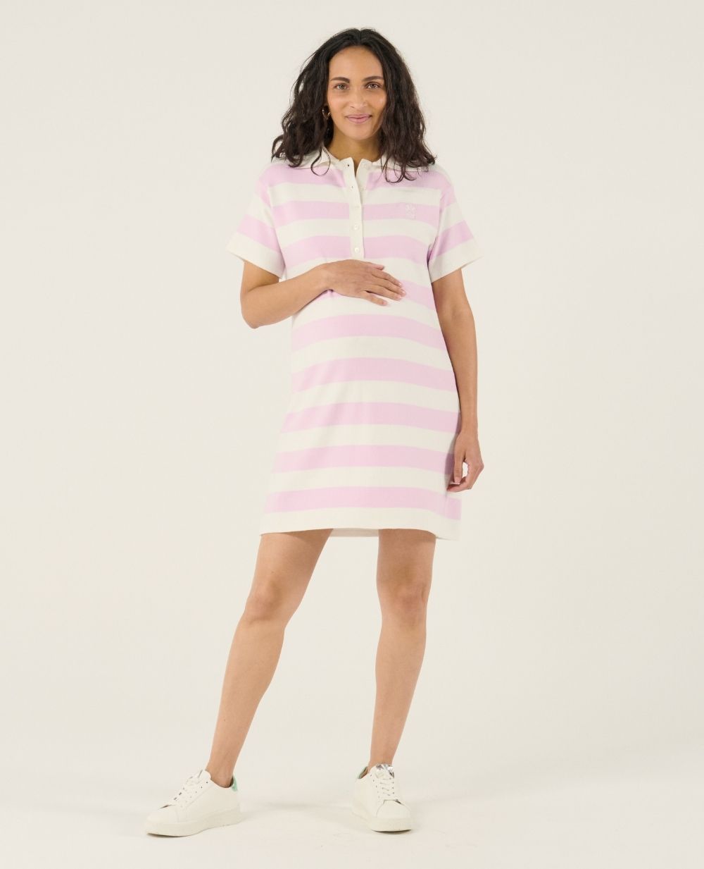 cache-c-ur-hamptons-robe-d-allaitement-polo-parme image 2