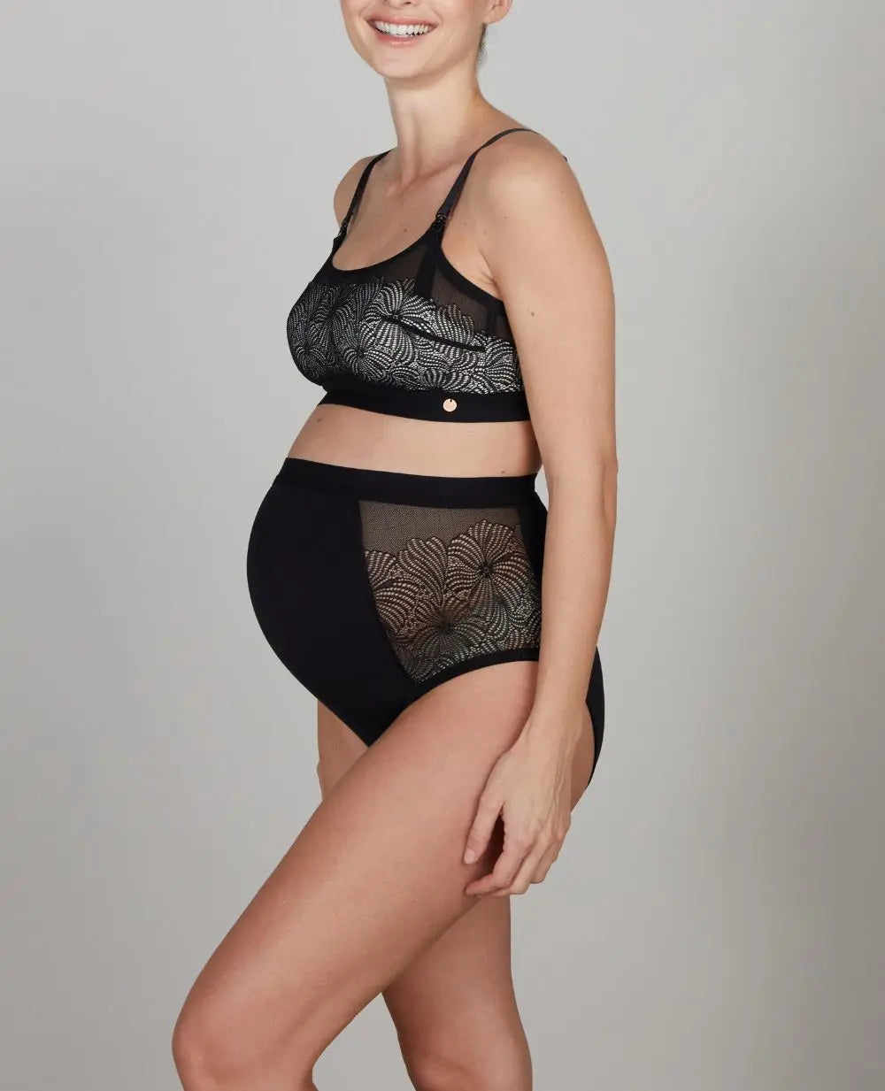 cache-c-ur-soutien-gorge-grossesse-et-allaitement-sans-armature-dahlia-noir image 3