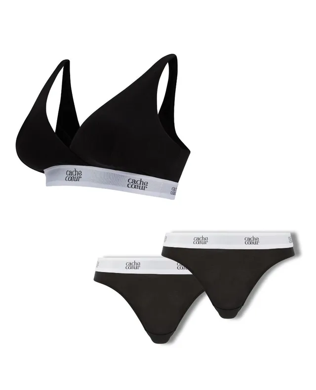 cache-c-ur-pack-life-brassi-re-noire-2-culottes image 1