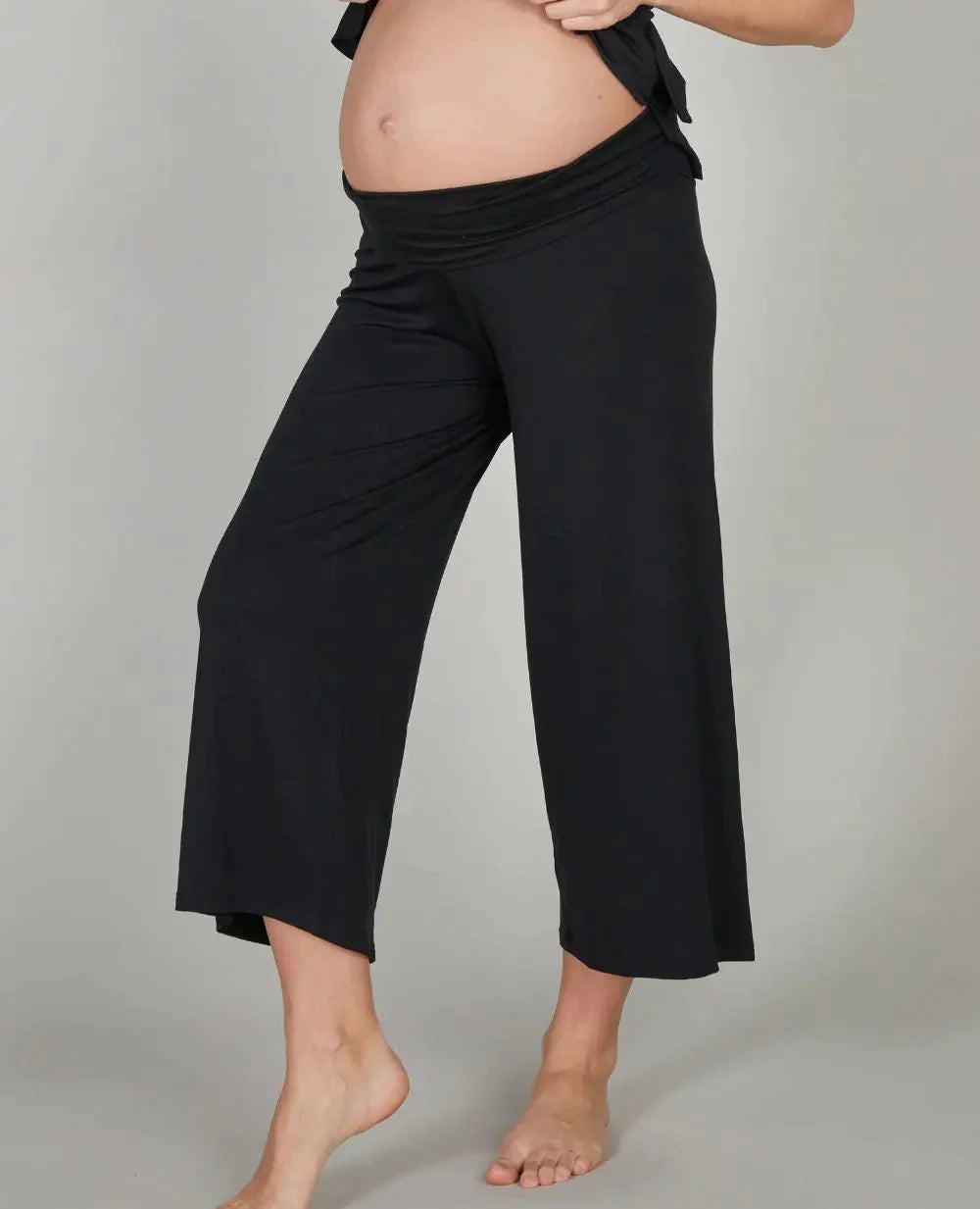 cache-c-ur-pantalon-7-8-me-de-grossesse-origin-noir image 2