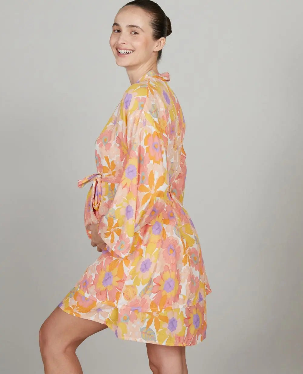 cache-c-ur-kimono-de-grossesse-et-d-allaitement-barbara-multicolore image 6