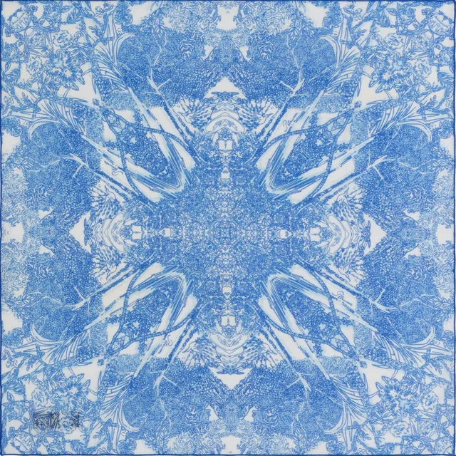 petrusse-carr-coton-50-evanescent-bleu-100-coton image 1