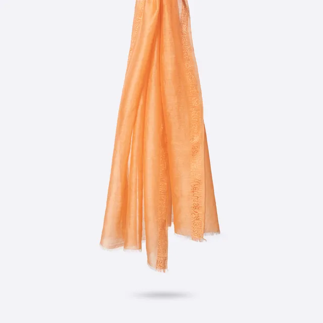 petrusse-elegie-melon-tole-voile-laine-et-soie-orange-d-t image 1