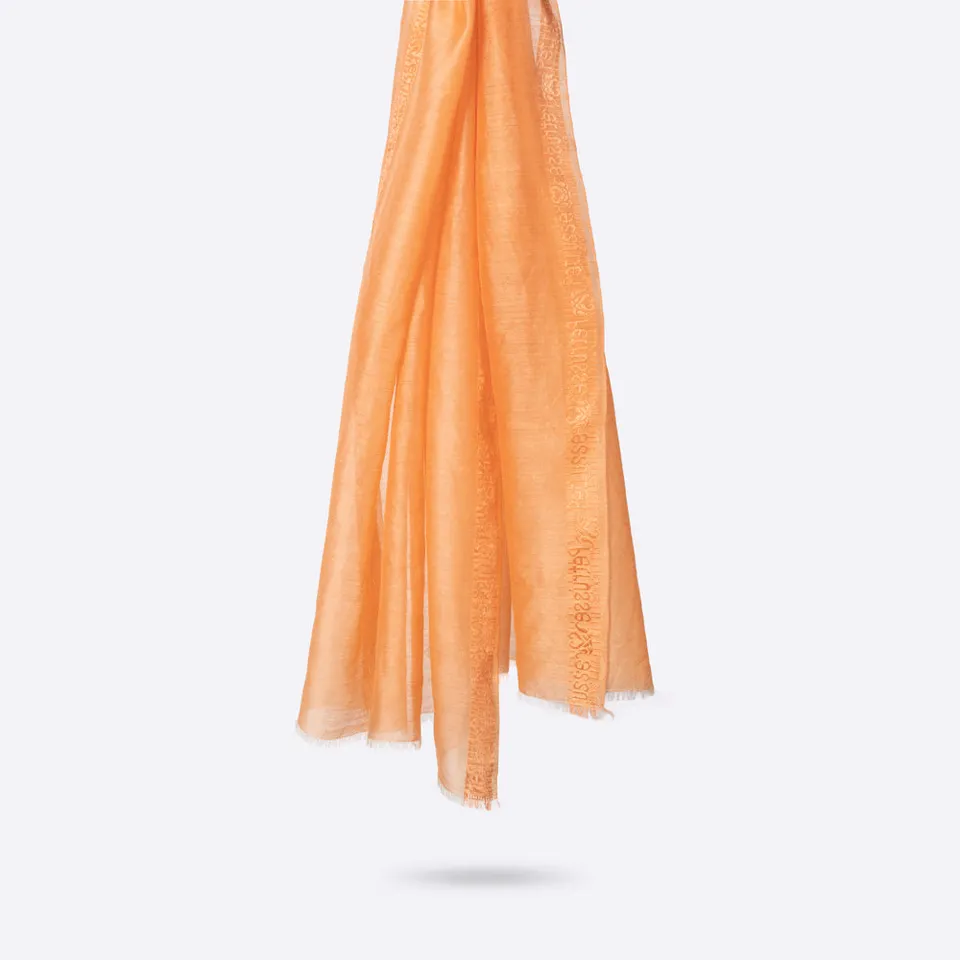 petrusse-elegie-melon-tole-voile-laine-et-soie-orange-d-t image 1