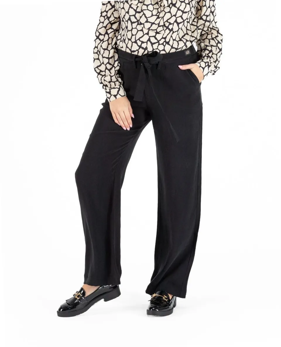 cache-c-ur-betty-pantalon-large-de-grossesse-noir image 1