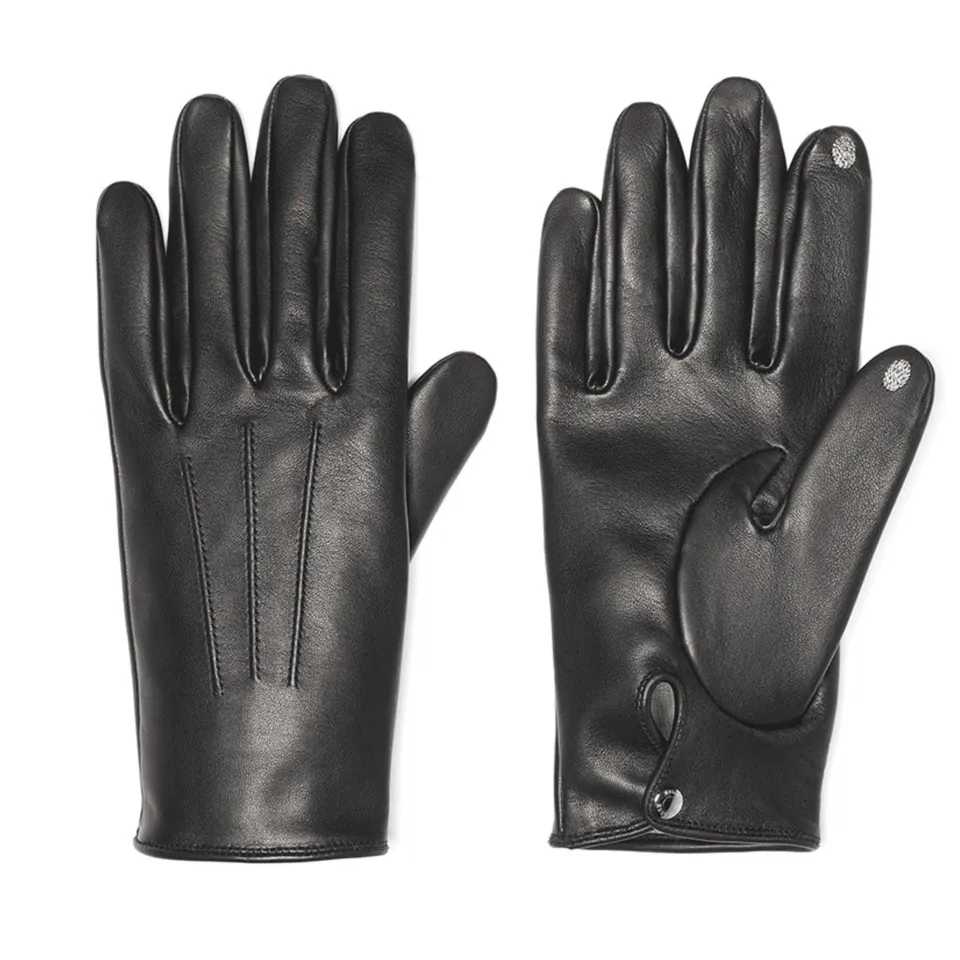 causse-oscar-gants-tactiles-en-cuir-d-agneau-pour-homme image 1