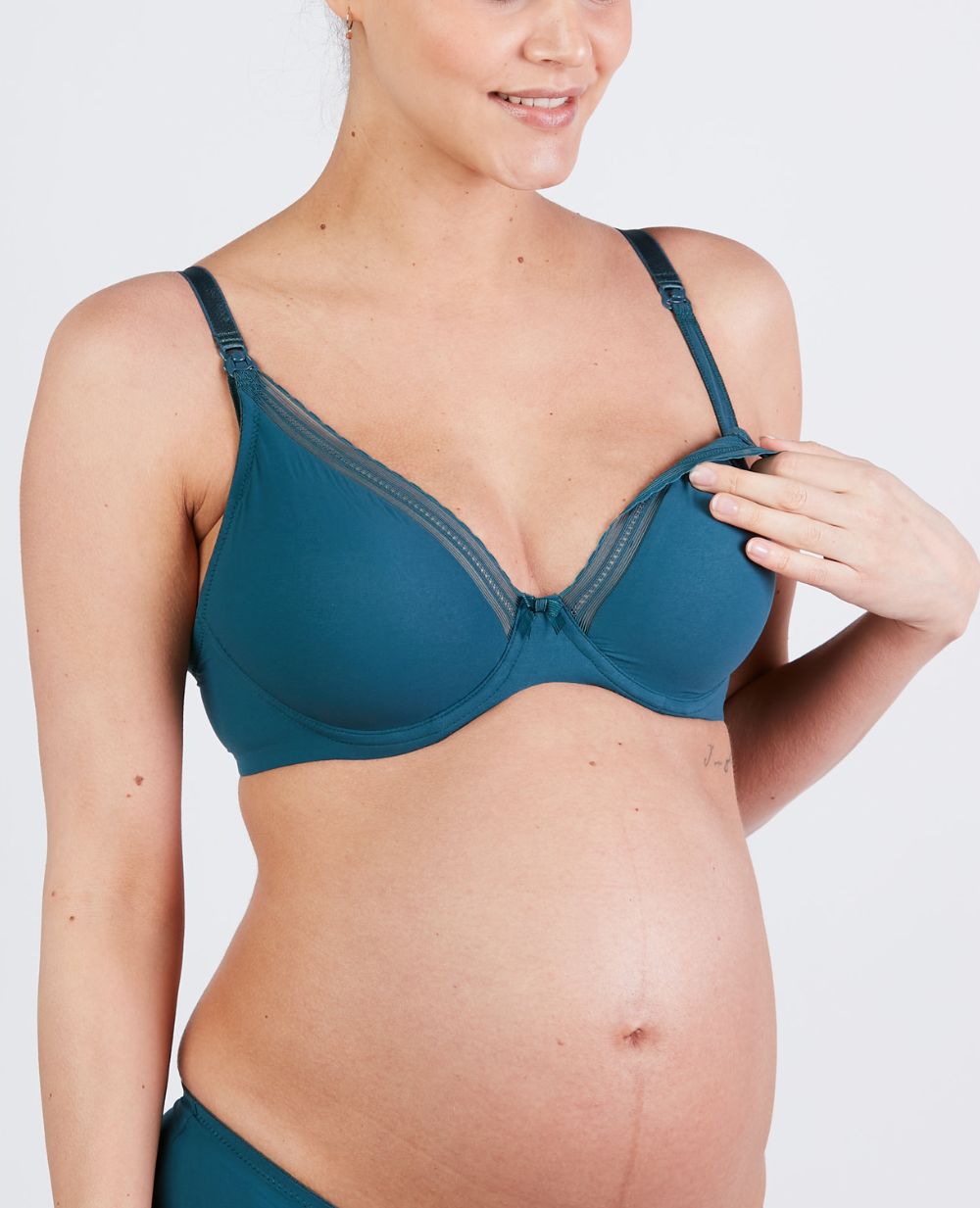 cache-c-ur-milk-vert-soutien-gorge-de-grossesse-et-d-allaitement image 3