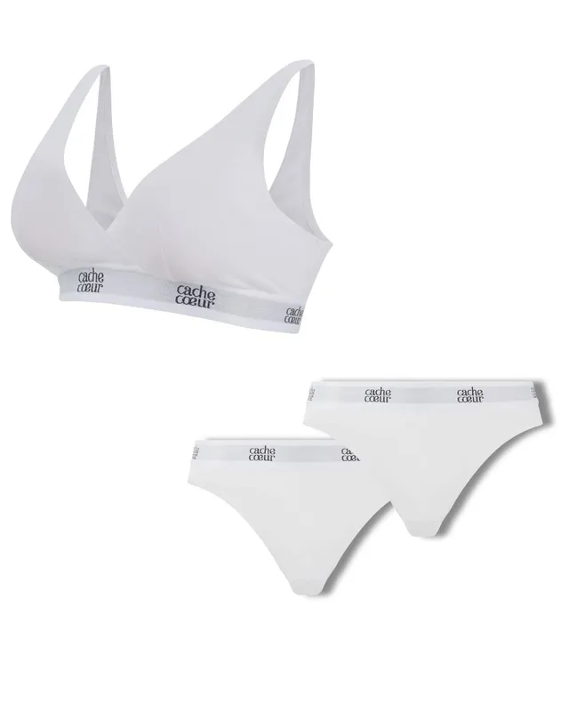 cache-c-ur-life-pack-maternit-1-brassi-re-blanche-2-culottes image 1