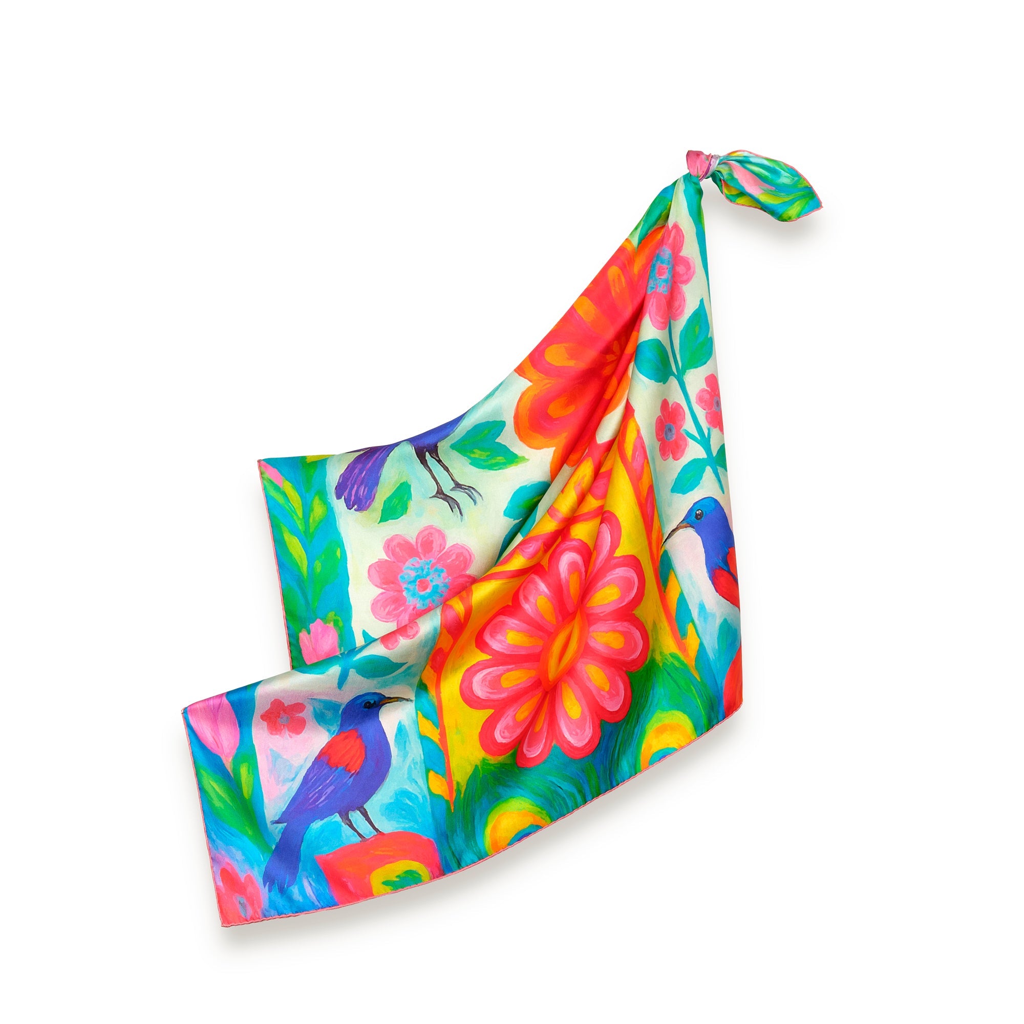 petrusse-carr-soie-90-vida-fuchsia-foulard-twill-de-soie-90x90-cm image 6