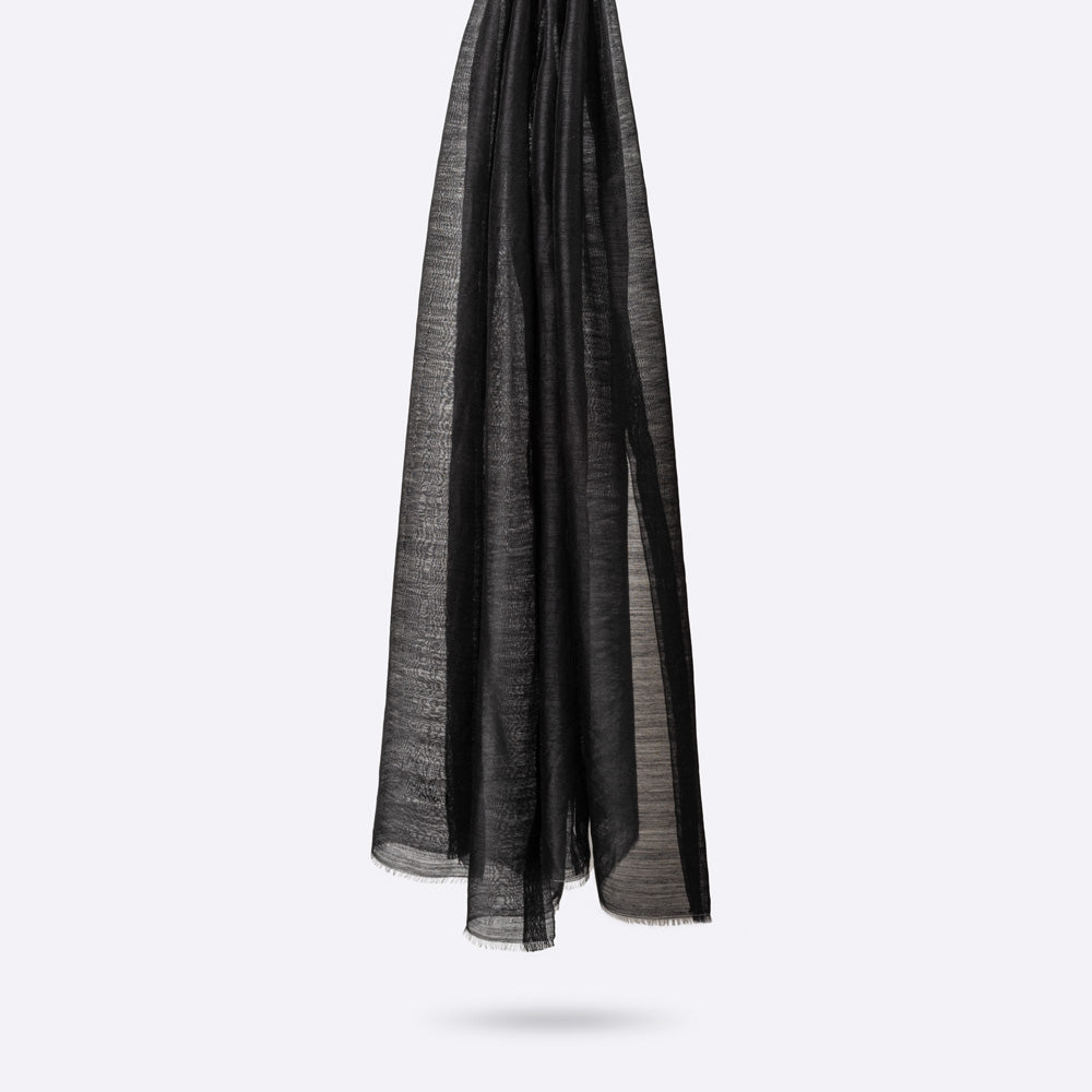 petrusse-l-gie-noir-tole-voile-laine-et-soie image 2