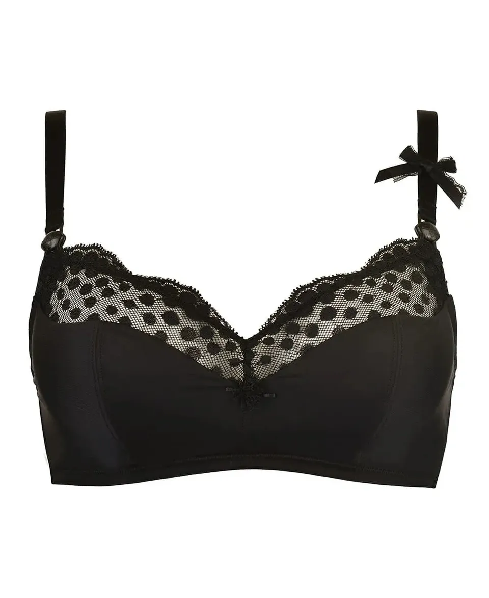 cache-c-ur-lollypop-soutien-gorge-grossesse-et-allaitement-noir image 1