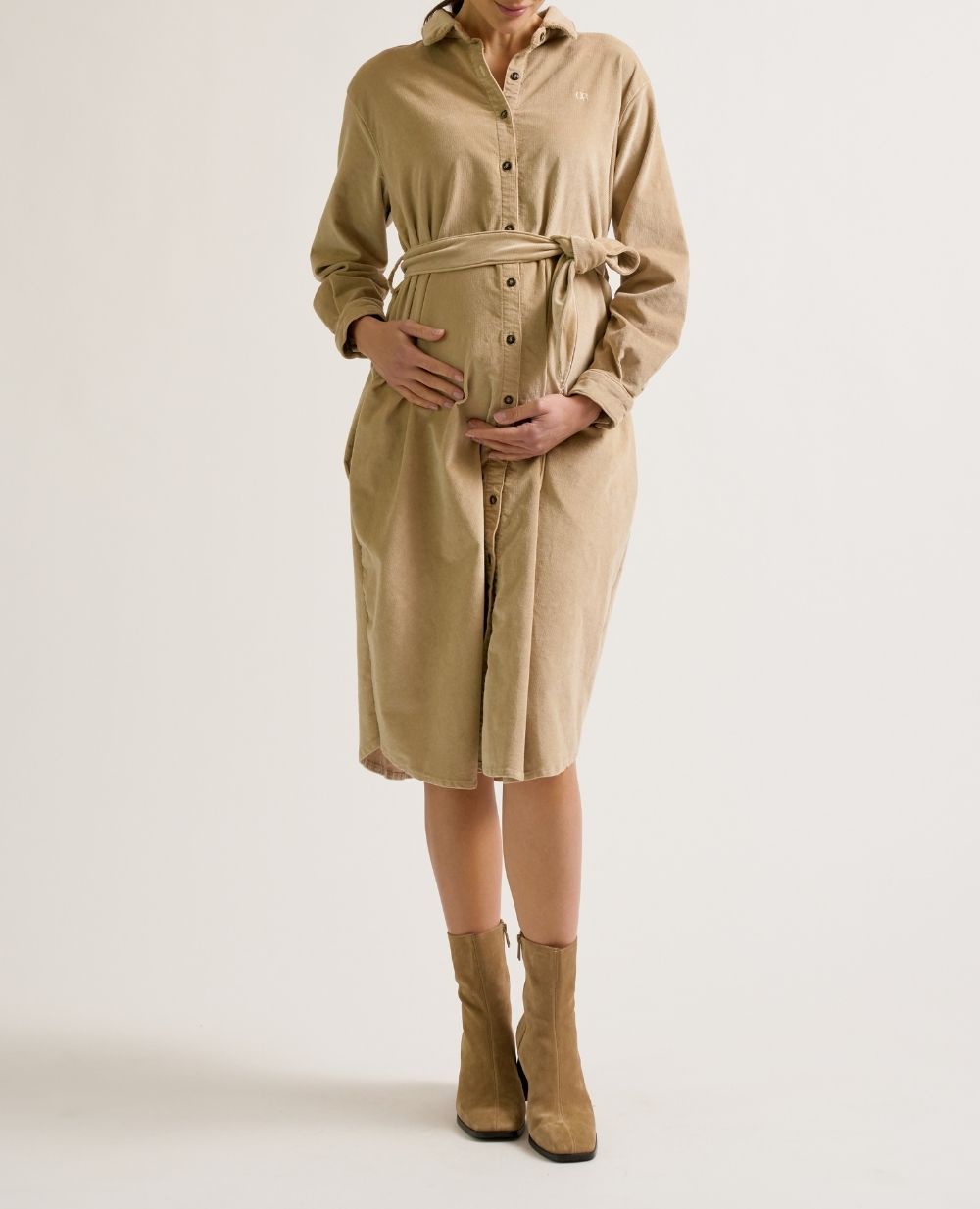 cache-c-ur-robe-de-maternit-jude-noisette image 4