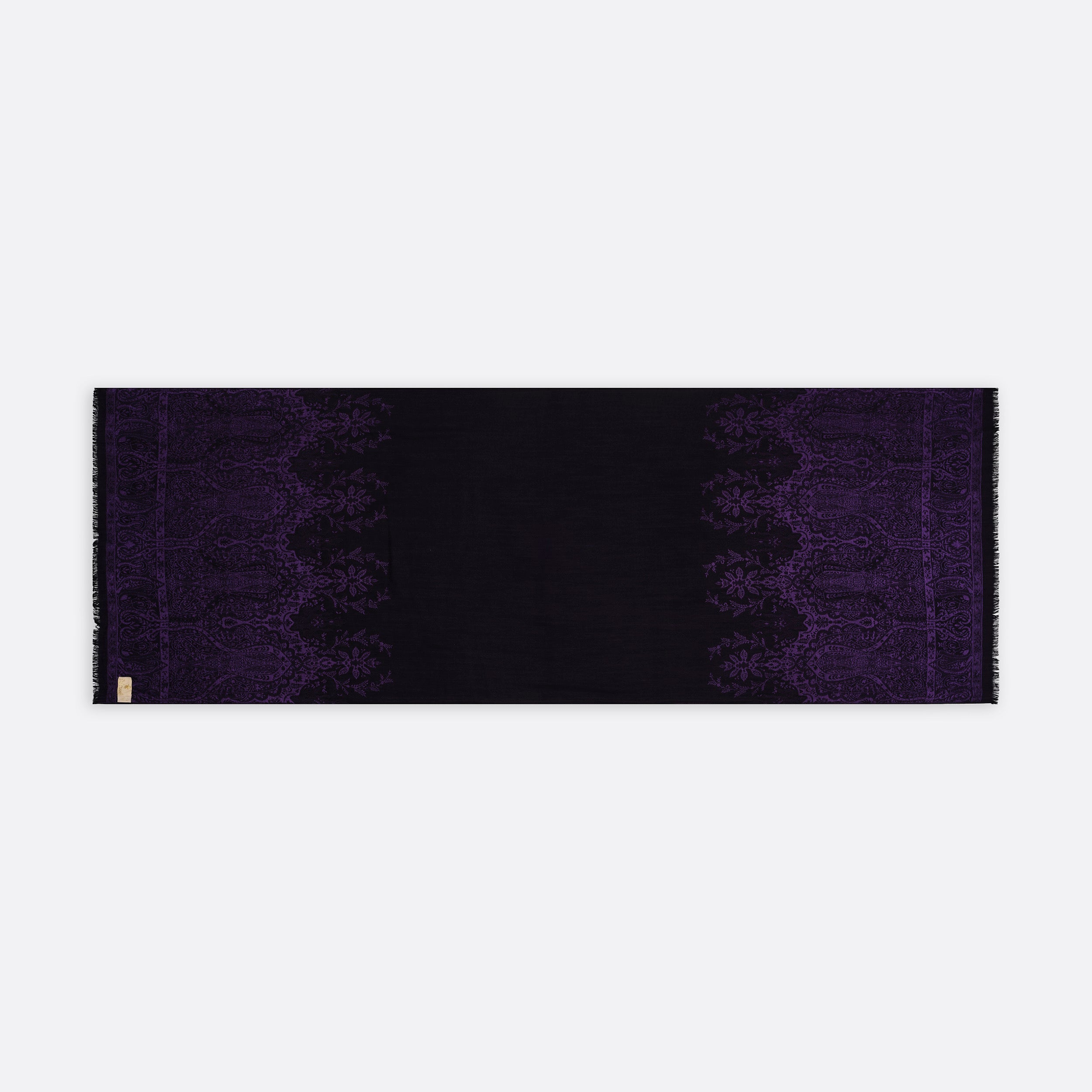 petrusse-palma-deep-purple-tole-jacquard-soie-et-laine image 2