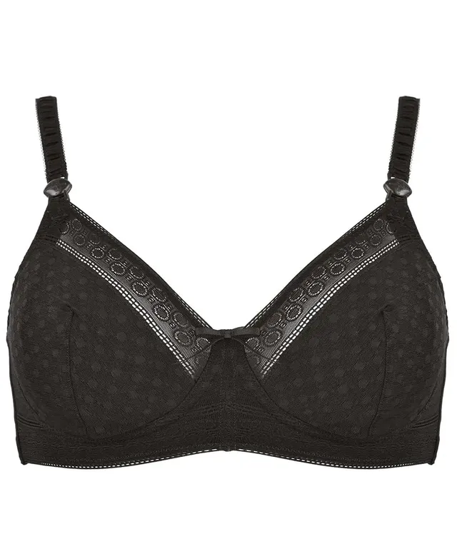 cache-c-ur-mosaic-soutien-gorge-grossesse-et-allaitement-noir image 1