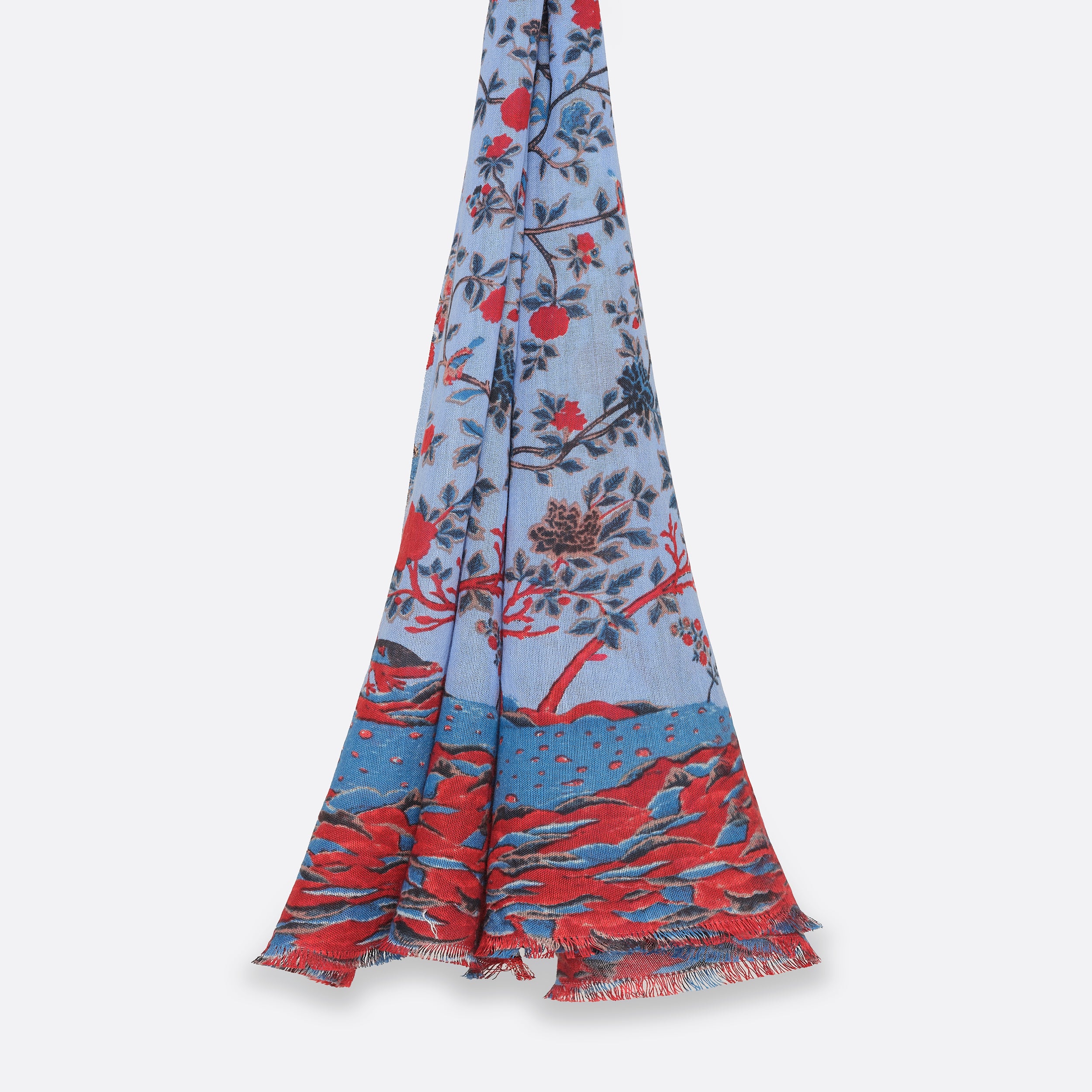 petrusse-l-orient-bleu-tole-coton-blanc-rouge image 1