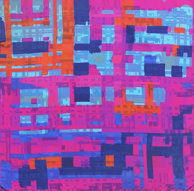 petrusse-carr-soie-90-ariane-neon-twill-de-soie-double-face image 1