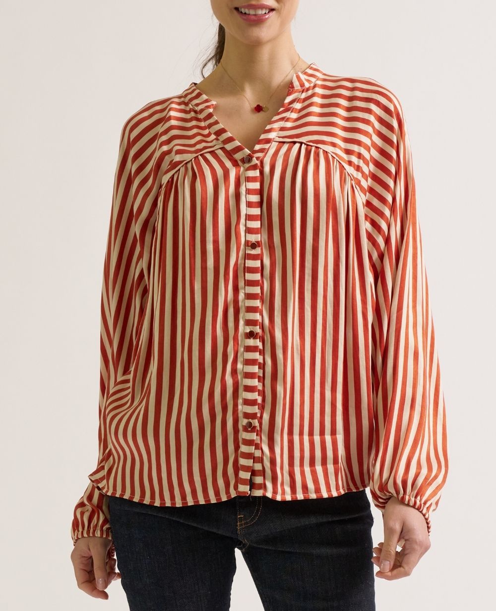 cache-c-ur-madeleine-blouse-de-grossesse-et-allaitement-cuivre image 6