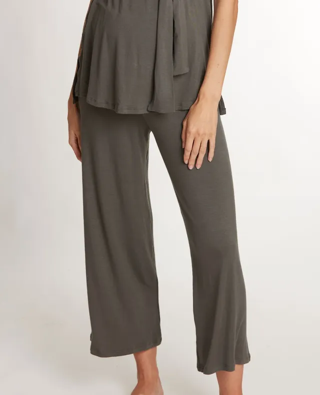 cache-c-ur-origin-pantalon-7-8-me-de-grossesse-kaki image 1