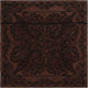 petrusse-foulard-laine-100-moon-twill-chocolat image 2