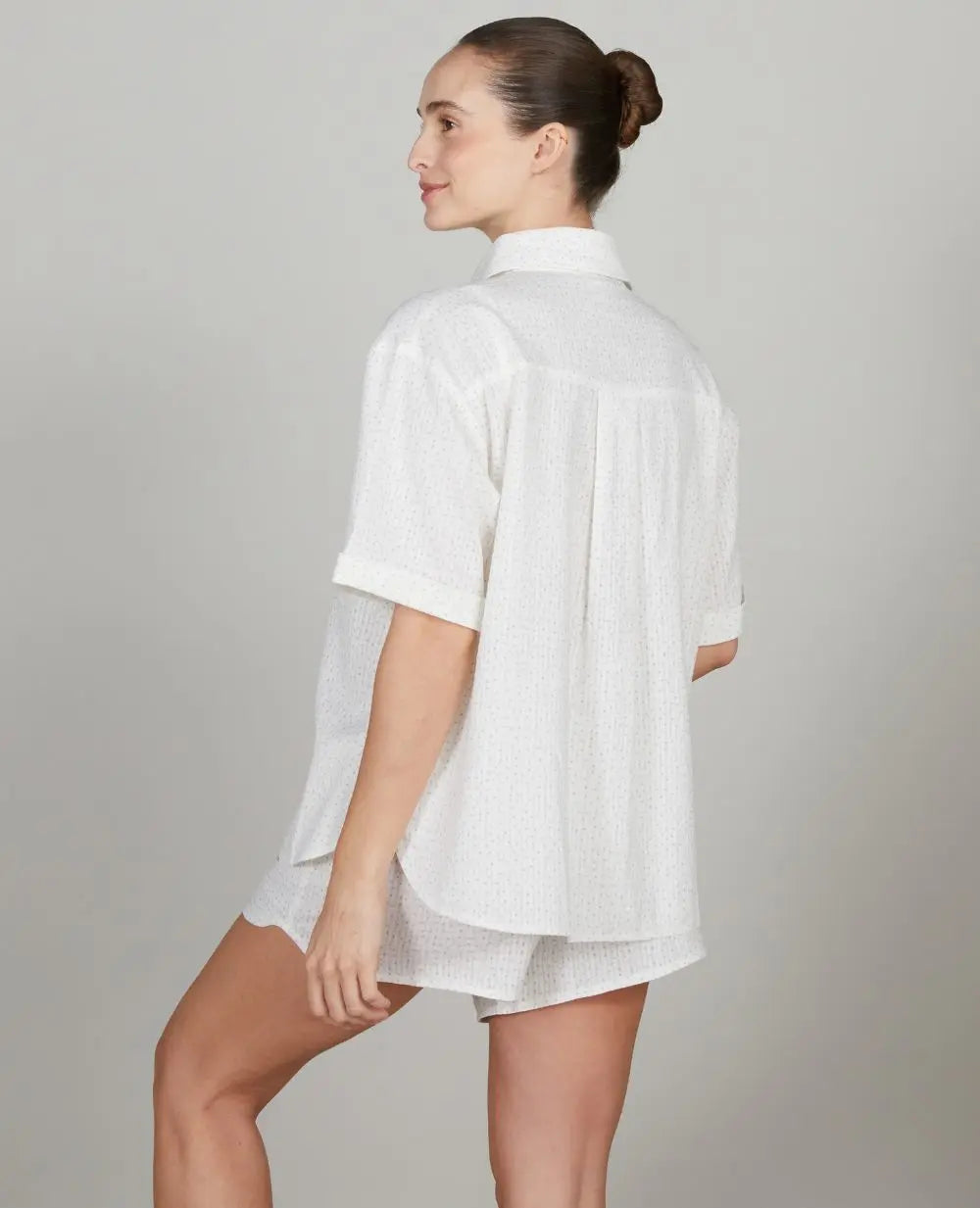 cache-c-ur-paulette-pyjashort-de-grossesse-et-allaitement-blanc image 3