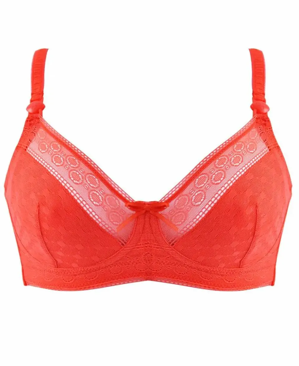 cache-c-ur-mosaic-soutien-gorge-de-grossesse-et-d-allaitement-mandarine image 1