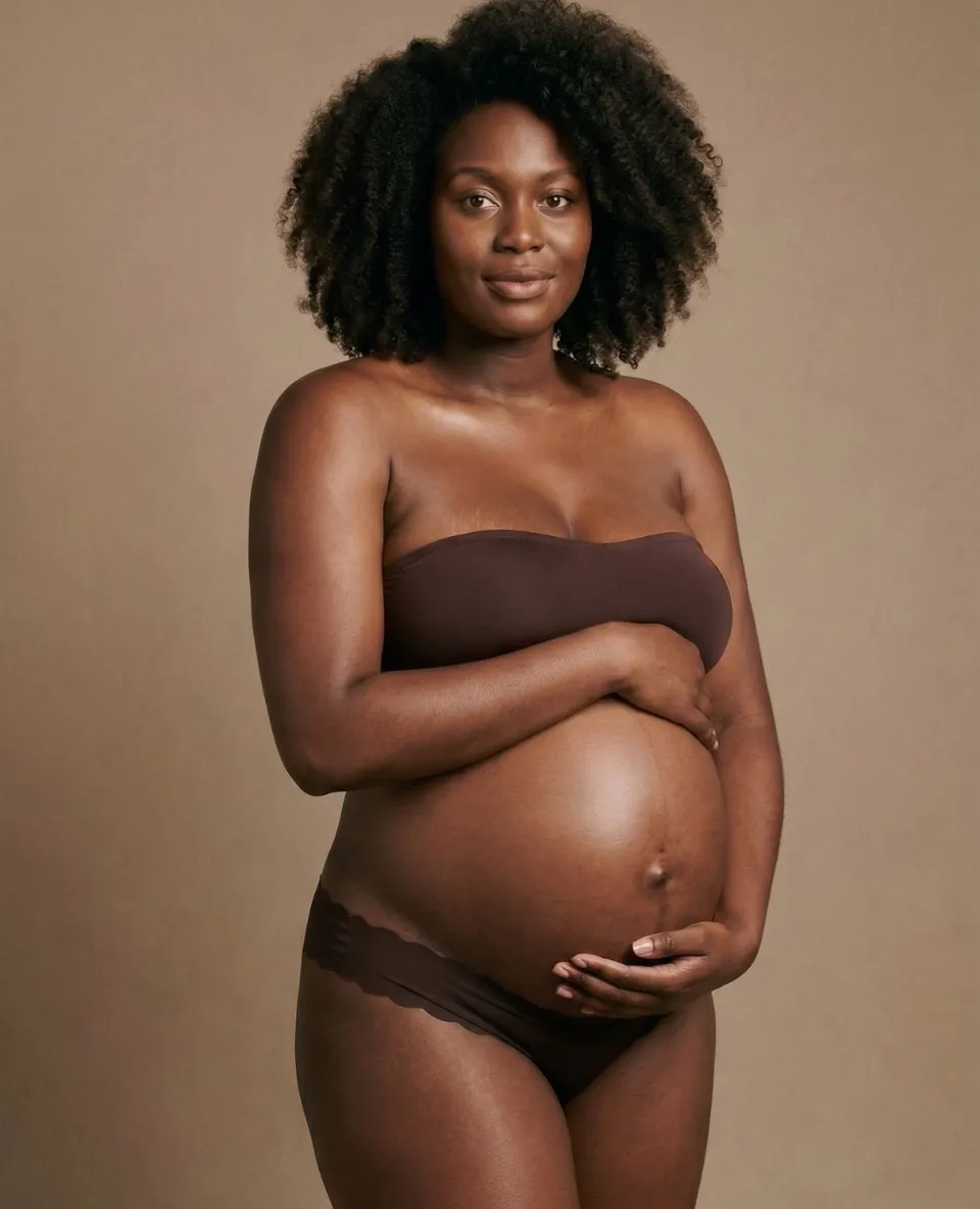 cache-c-ur-skin-bandeau-de-maternit-et-allaitement-invisible-chocolat image 1