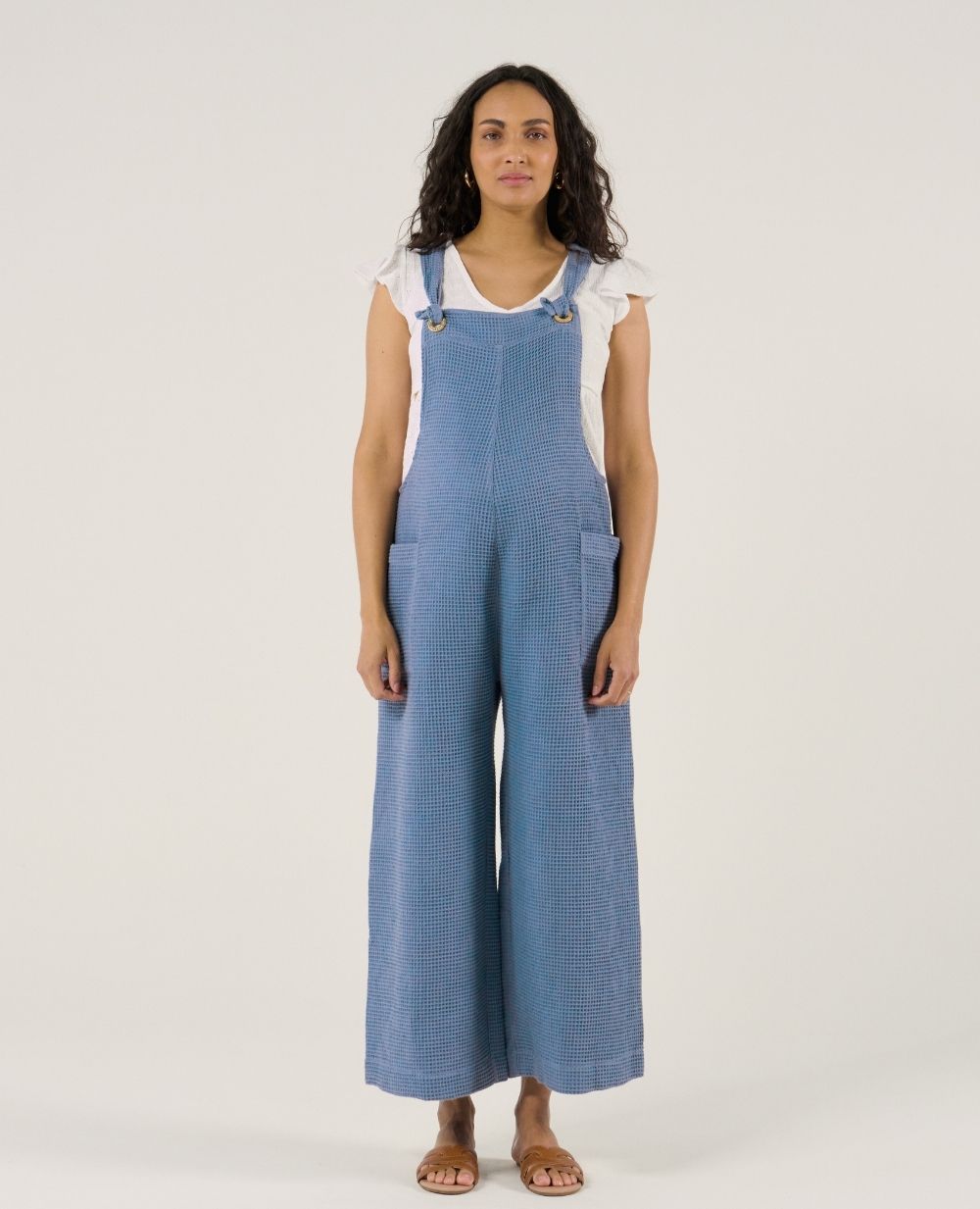 cache-c-ur-maya-salopette-de-maternit-et-d-allaitement-bleu image 3