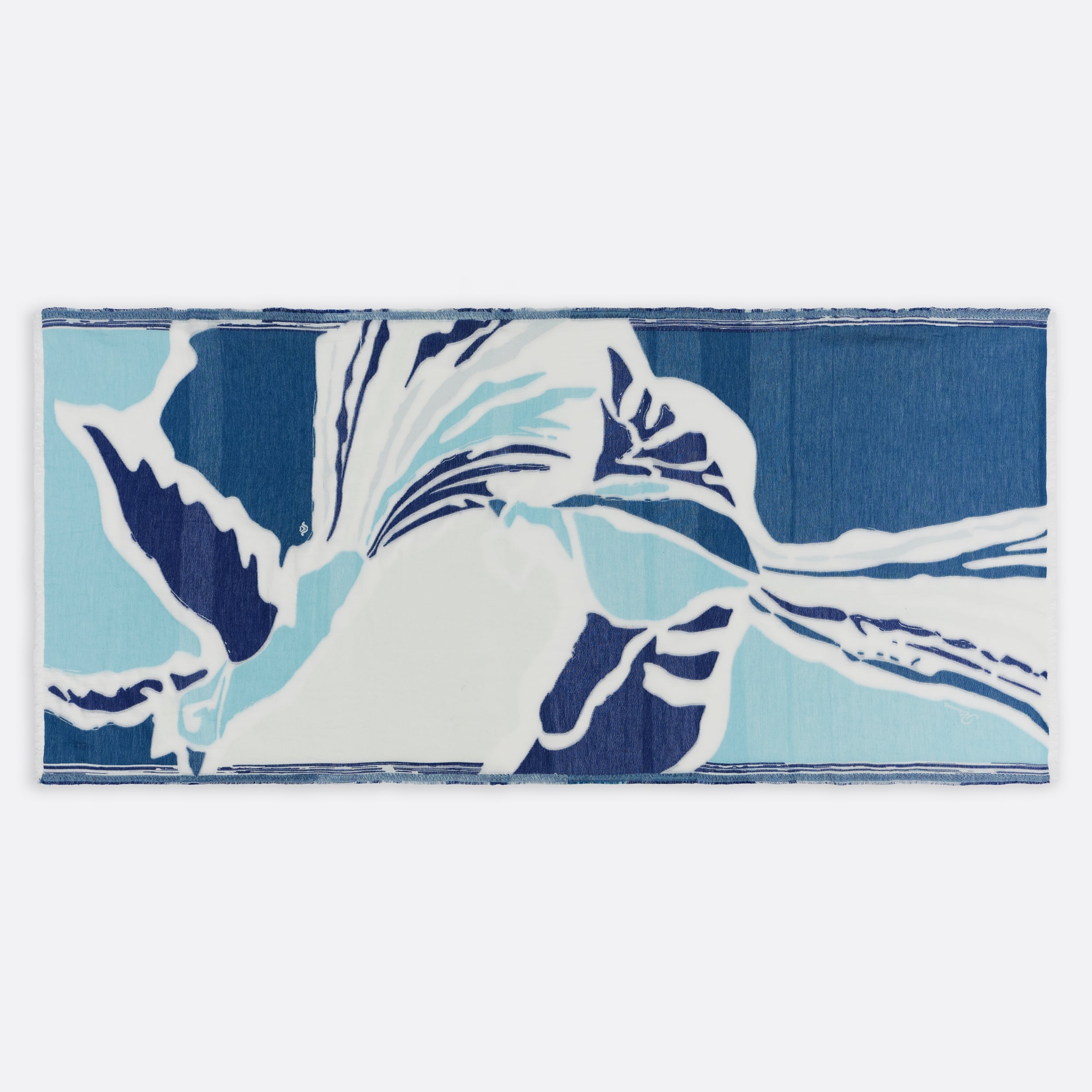 petrusse-calysto-bleu-grande-tole-coton-bio-75x200-cm image 6