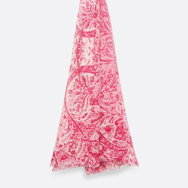 petrusse-th-s-e-rose-poudre-grande-tole-laine-et-soie image 1