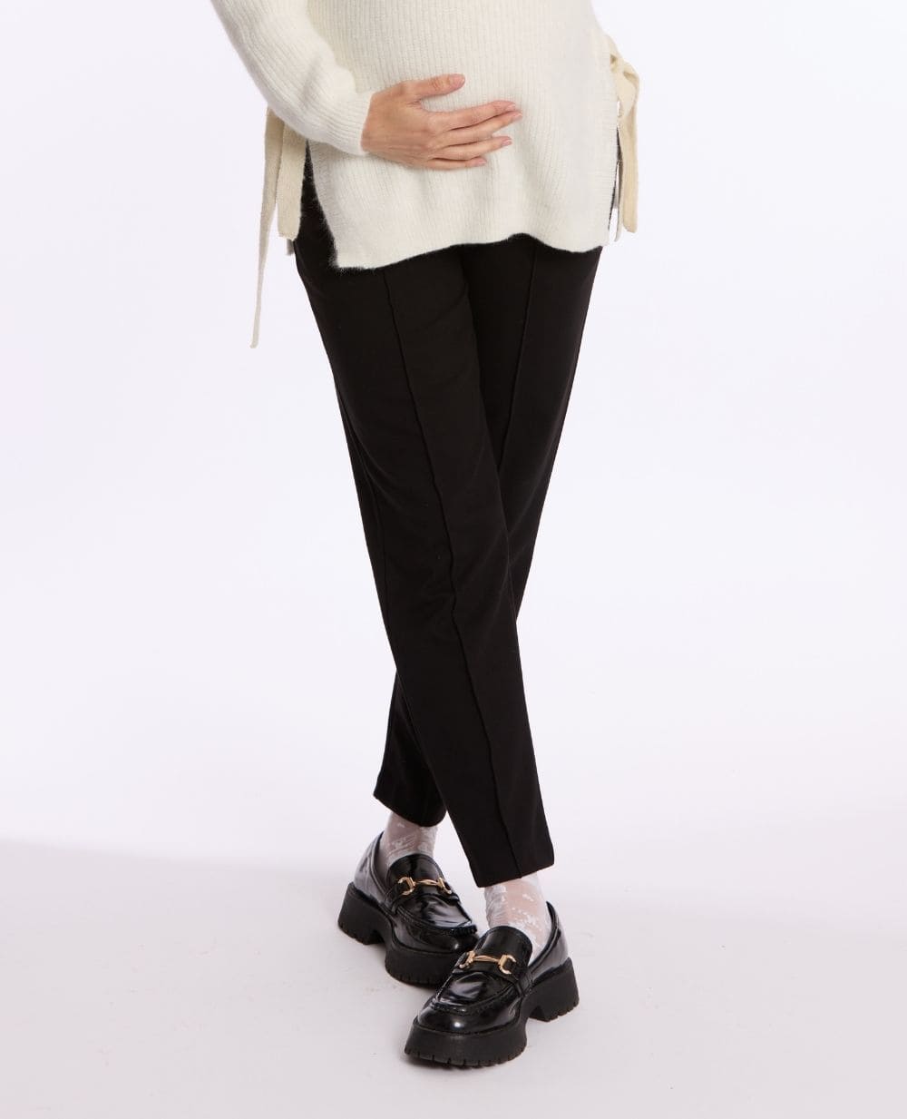 cache-c-ur-clark-pantalon-carotte-de-maternit-noir image 7