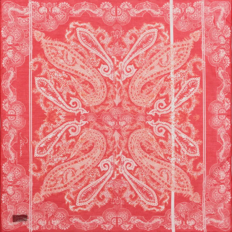 petrusse-carr-coton-50-ida-rose-des-bois-petit-carr-bandana image 1