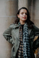 petrusse-sahara-khaki-tole-l-g-re-motif-lotus image 6