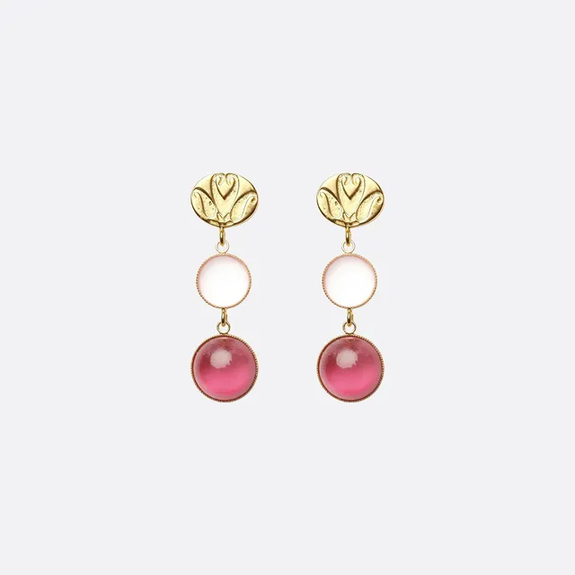 petrusse-boucles-d-oreilles-juliette-blanc-rose-dor-es-or-fin image 1