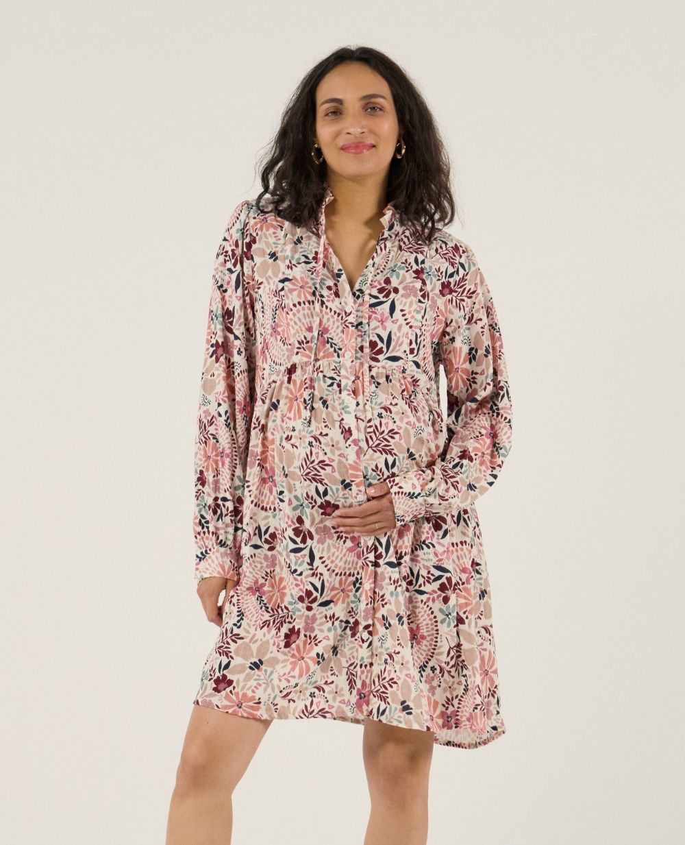 cache-c-ur-robe-d-allaitement-capucine-multicolore image 2