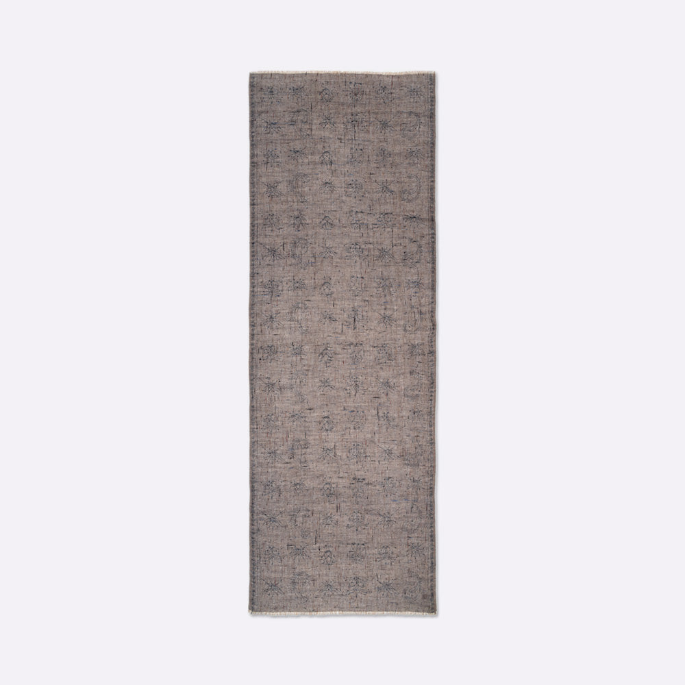 petrusse-astral-gris-charpe-tole-mixte-laine-et-soie image 2
