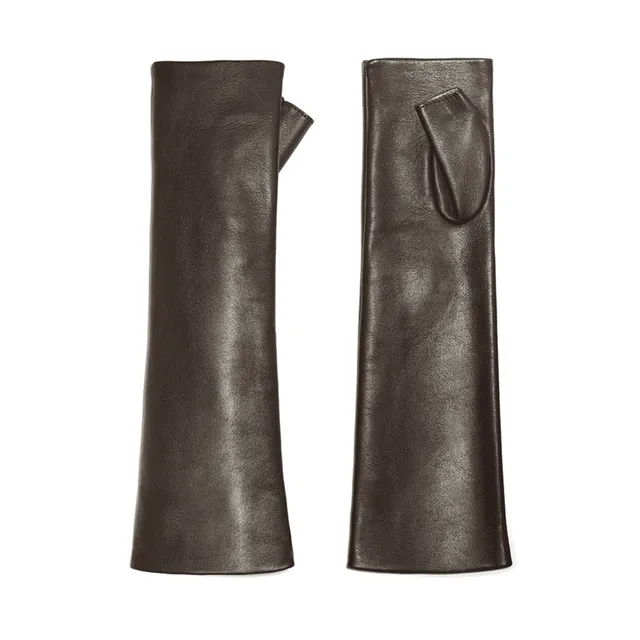 causse-castiglione-manchettes-en-cuir-d-agneau-longues-pour-femme image 1