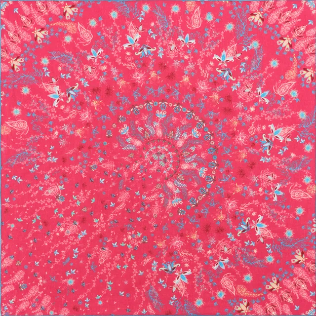 petrusse-oria-rose-carr-coton-65cm-abeilles image 1