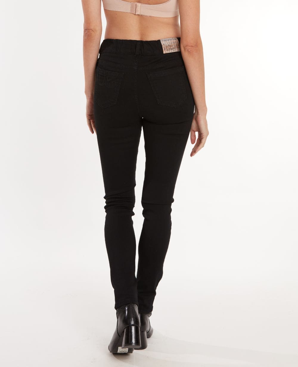 cache-c-ur-jean-de-grossesse-et-post-partum-slim-sharon-noir image 7