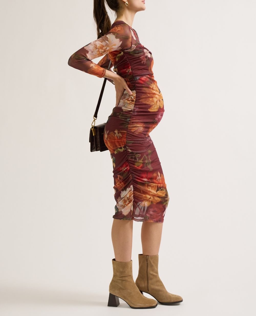 cache-c-ur-vanessa-robe-de-grossesse-et-allaitement-multicolore-fleuri image 6