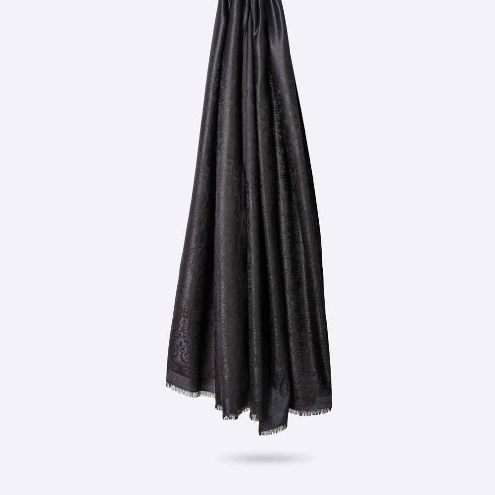 petrusse-palma-black-tole-jacquard-cachemire image 1