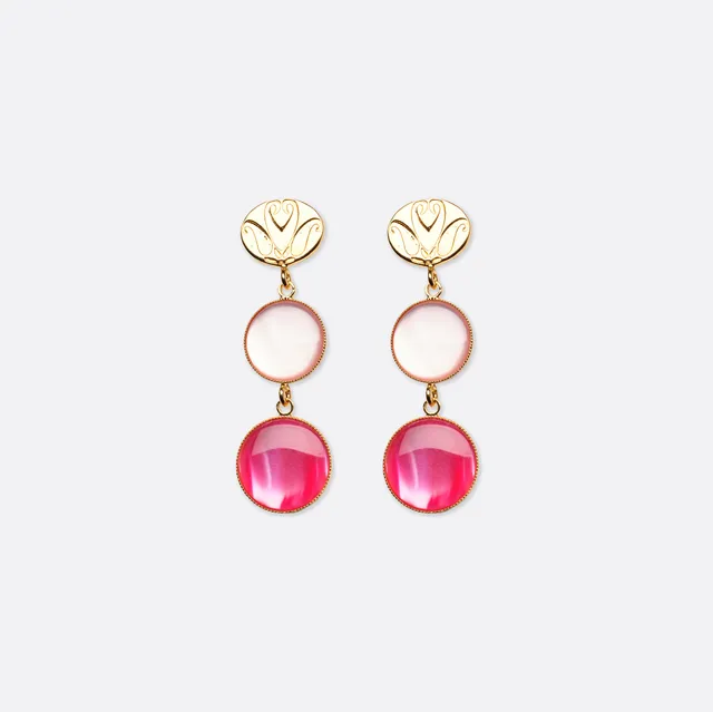petrusse-boucles-d-oreilles-juliette-fuchsia image 1