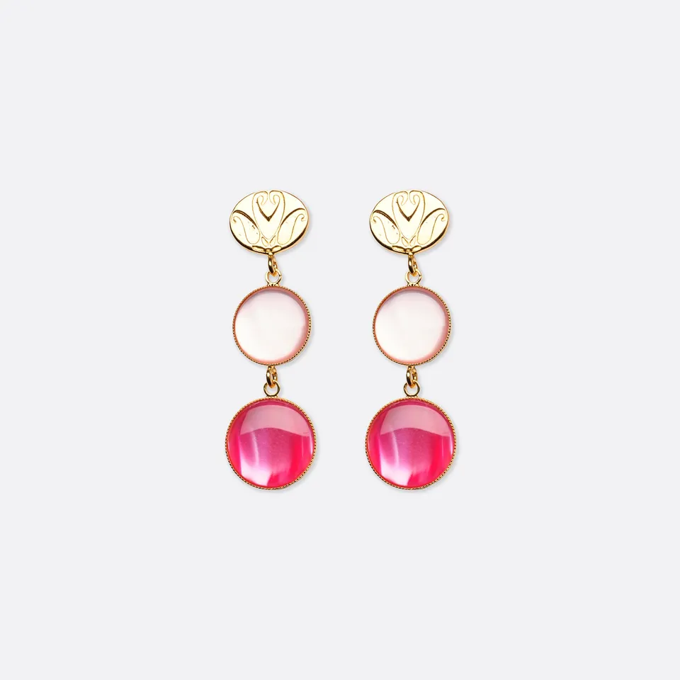 petrusse-boucles-d-oreilles-juliette-fuchsia image 1