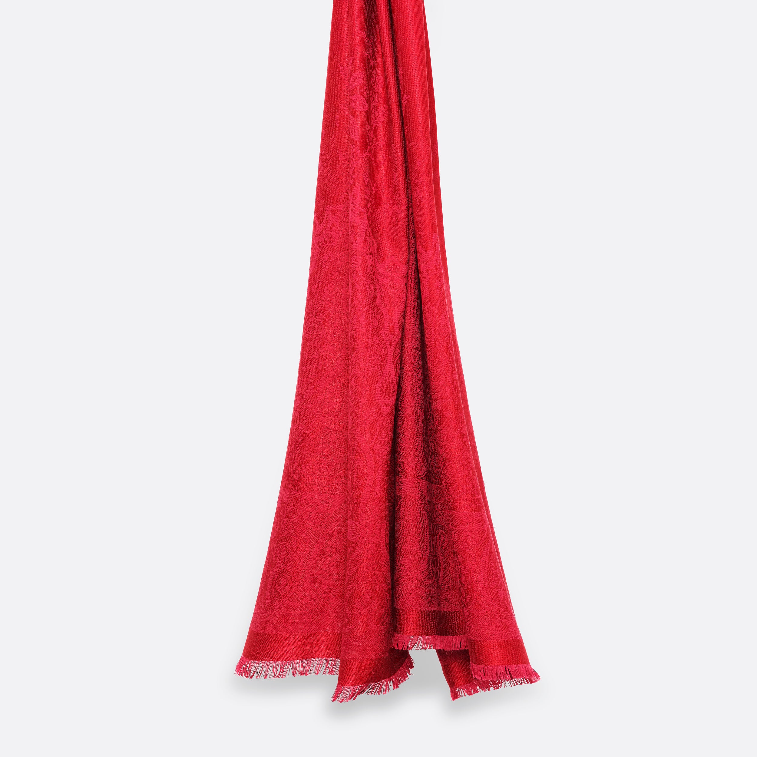 petrusse-palma-grenat-tole-jacquard-soie-et-laine image 1
