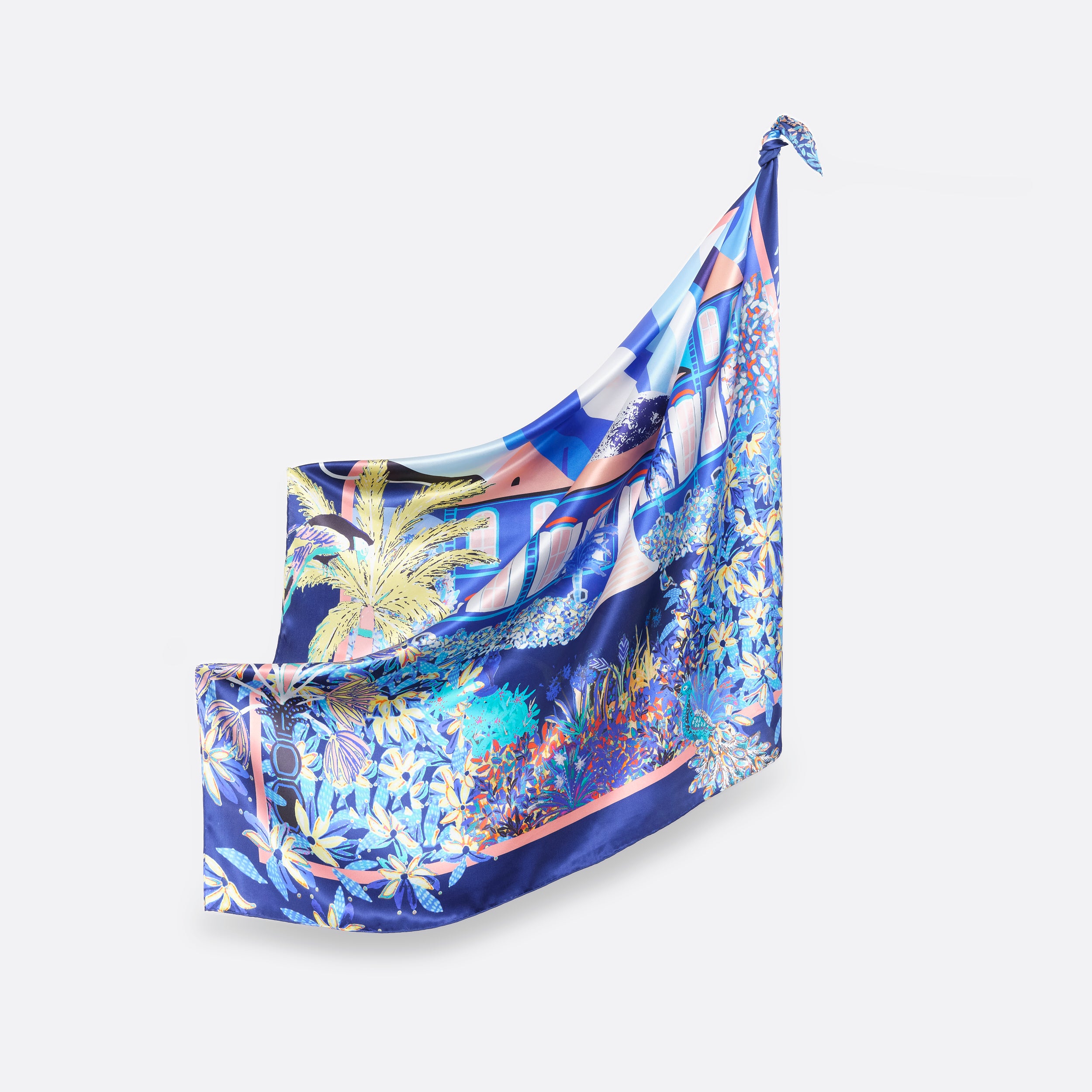 petrusse-carr-soie-105-fantasy-bleu-nuit image 2