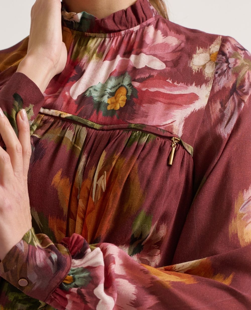 cache-c-ur-elisabeth-robe-de-grossesse-et-allaitement-multicolore image 6